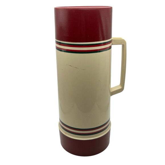 Aladdin 1 Qt Wide-Mouth Insulated Thermos Mug .8 L Made in Brazil Used - Picture 1 of 6